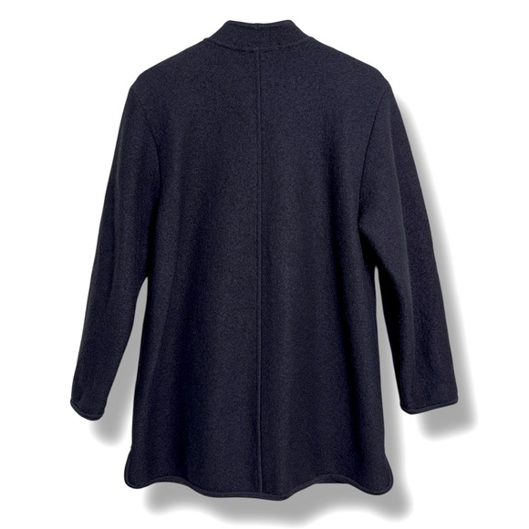 Geiger Black Wool Cardigan Sweater Made in Austria Sz EU 38 - Picture 12 of 12